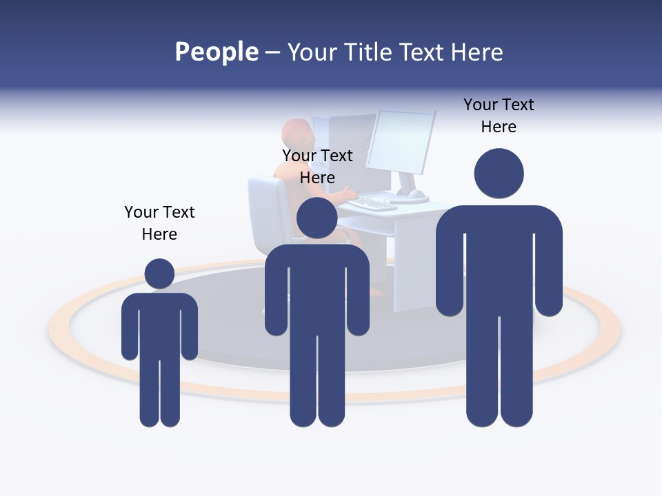 Communication Screen Data PowerPoint Template
