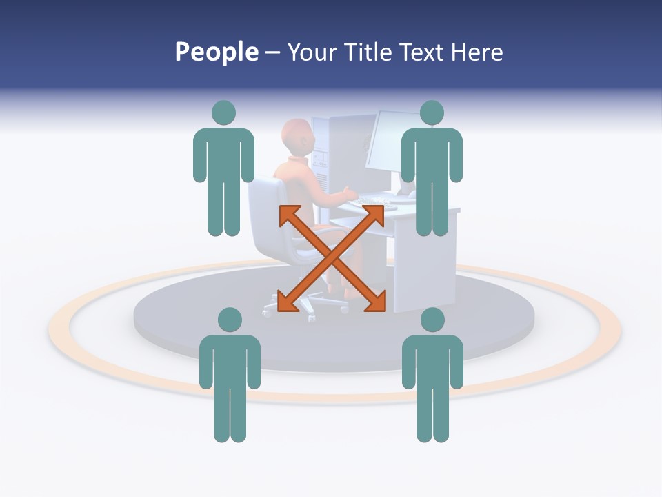 Communication Screen Data PowerPoint Template