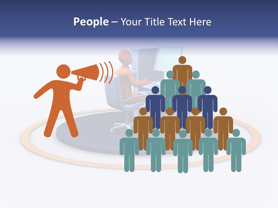 Communication Screen Data PowerPoint Template