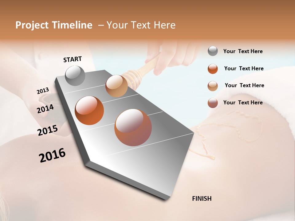 Back Alternative Massage PowerPoint Template