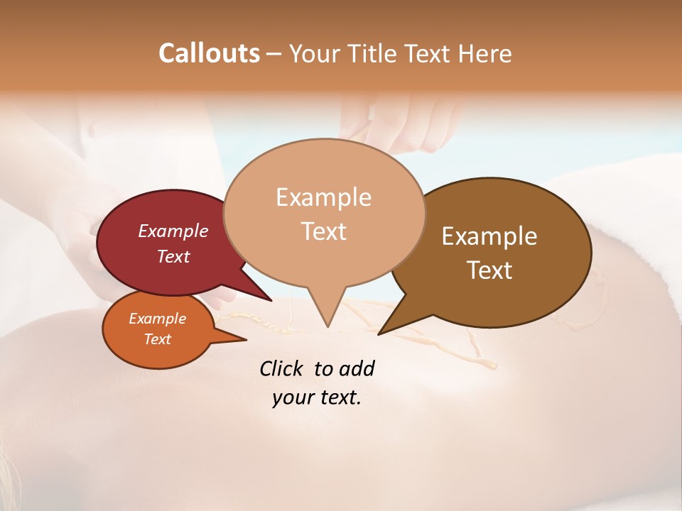 Back Alternative Massage PowerPoint Template