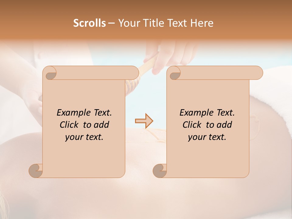 Back Alternative Massage PowerPoint Template