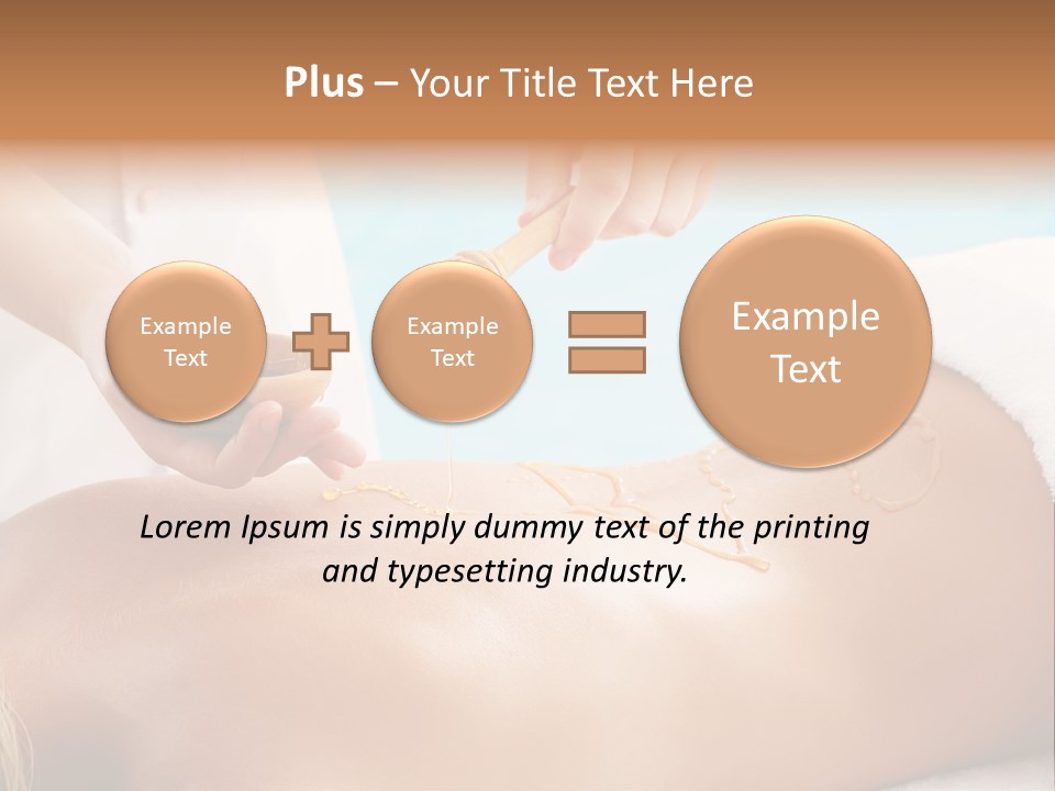 Back Alternative Massage PowerPoint Template