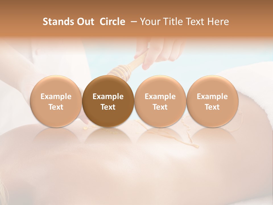 Back Alternative Massage PowerPoint Template