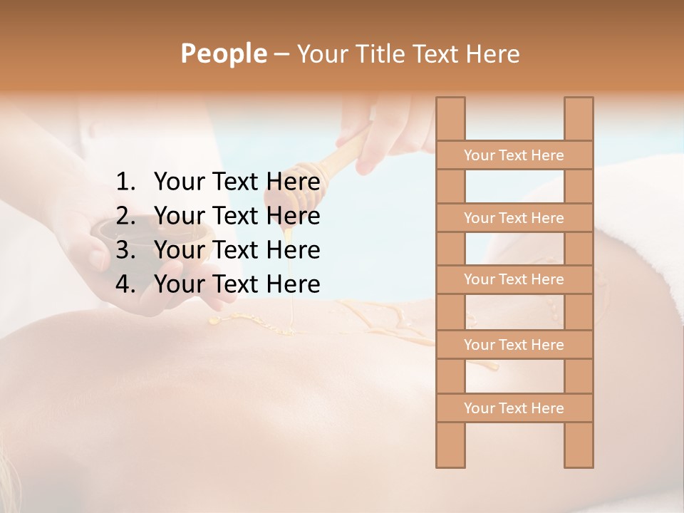 Back Alternative Massage PowerPoint Template