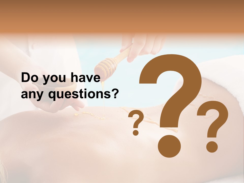 Back Alternative Massage PowerPoint Template