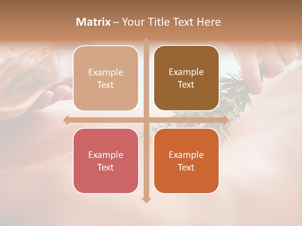 Massaging People Alternative PowerPoint Template