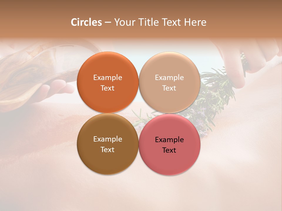 Massaging People Alternative PowerPoint Template