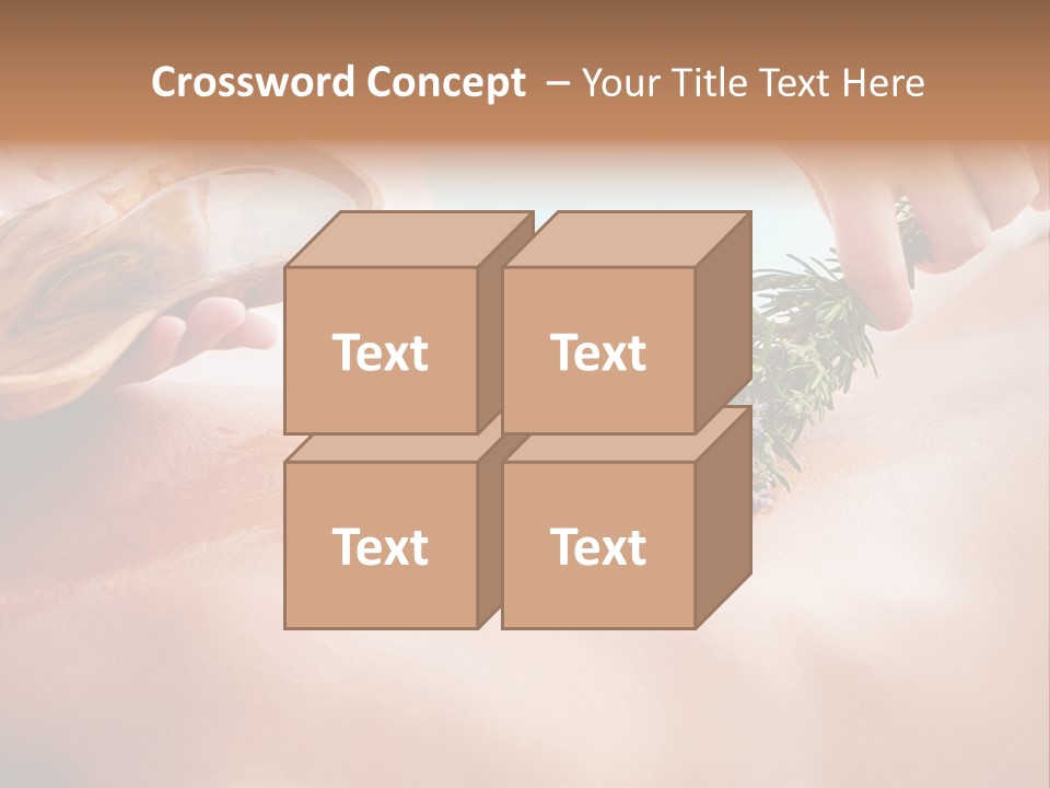 Massaging People Alternative PowerPoint Template