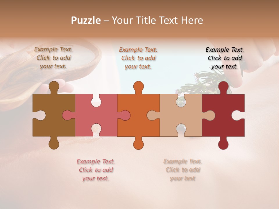 Massaging People Alternative PowerPoint Template