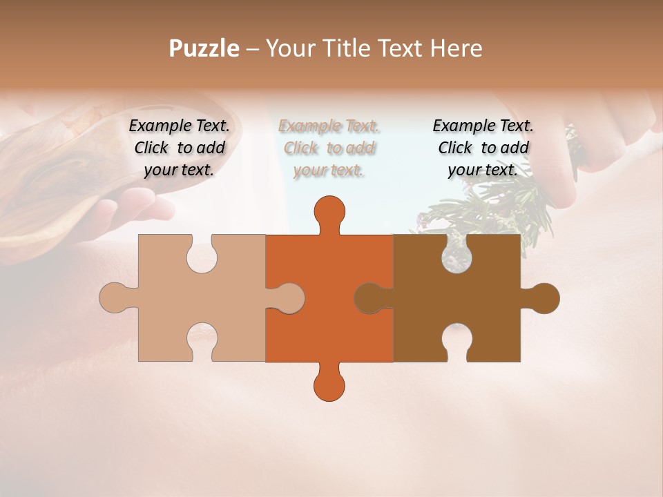 Massaging People Alternative PowerPoint Template