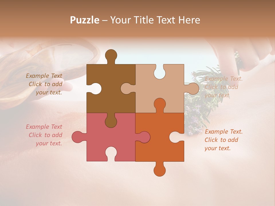 Massaging People Alternative PowerPoint Template