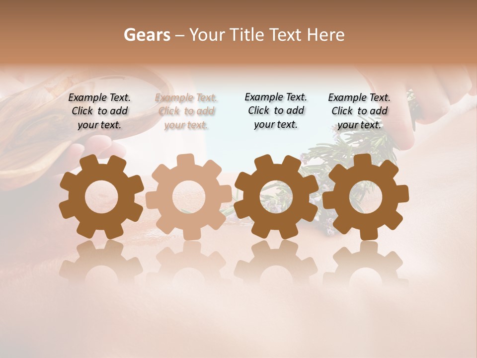 Massaging People Alternative PowerPoint Template