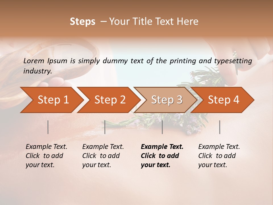 Massaging People Alternative PowerPoint Template