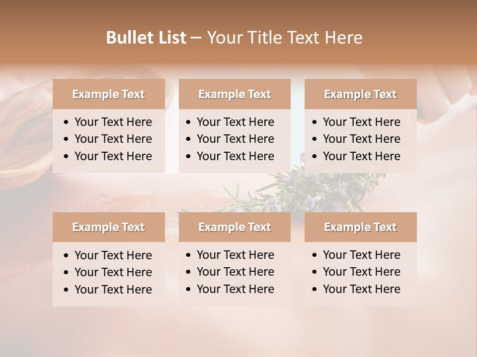 Massaging People Alternative PowerPoint Template