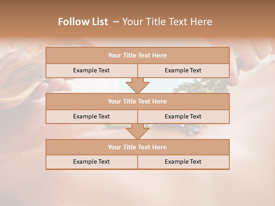 Massaging People Alternative PowerPoint Template
