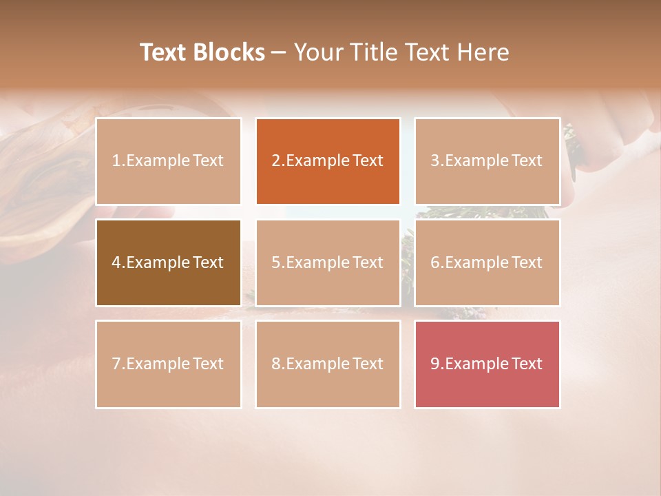 Massaging People Alternative PowerPoint Template