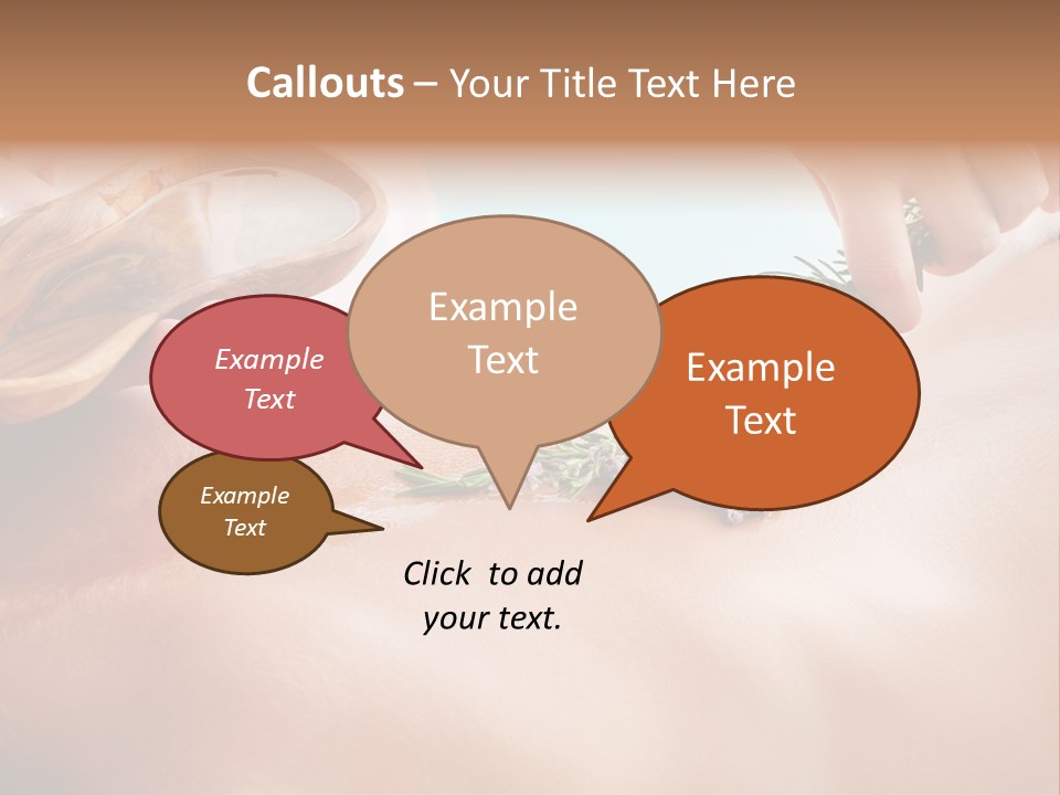 Massaging People Alternative PowerPoint Template