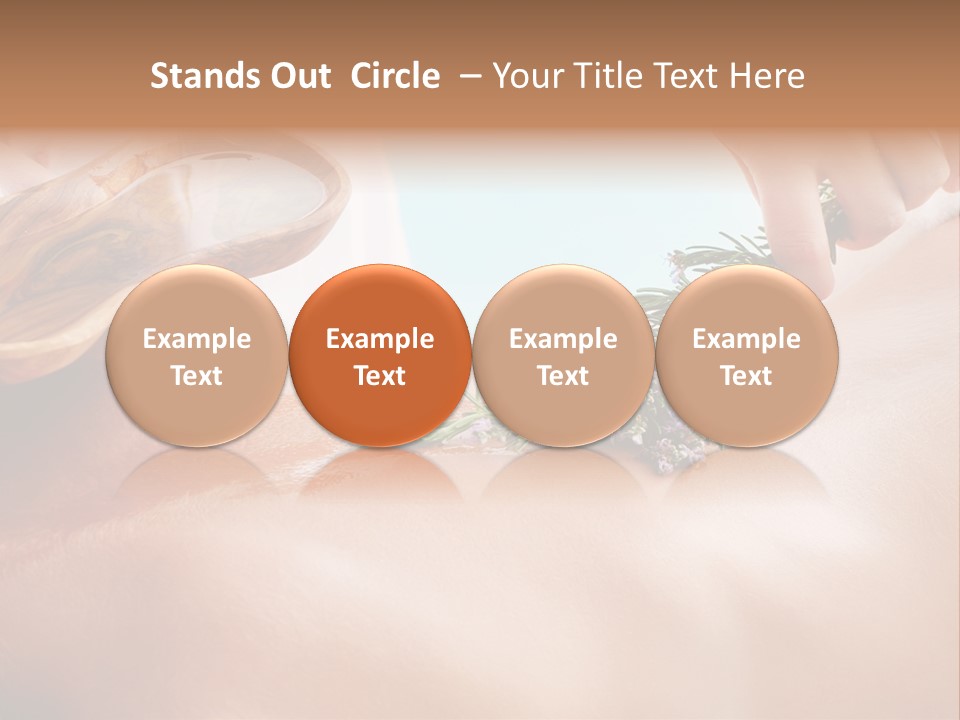 Massaging People Alternative PowerPoint Template