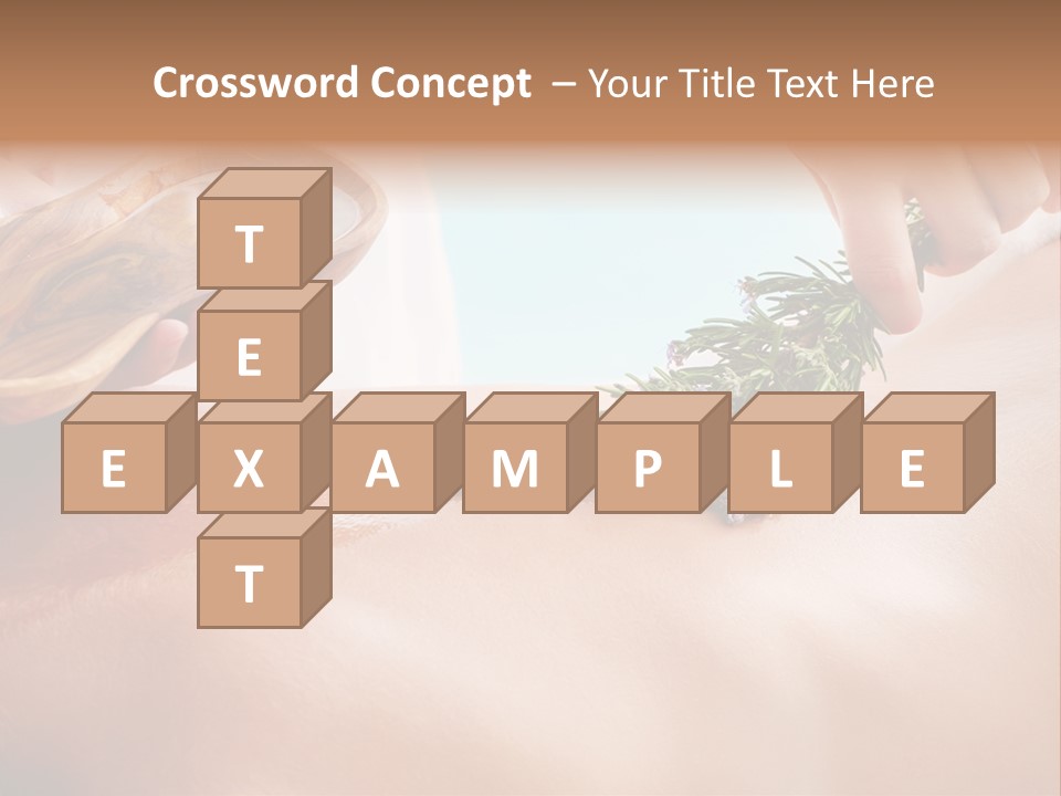 Massaging People Alternative PowerPoint Template