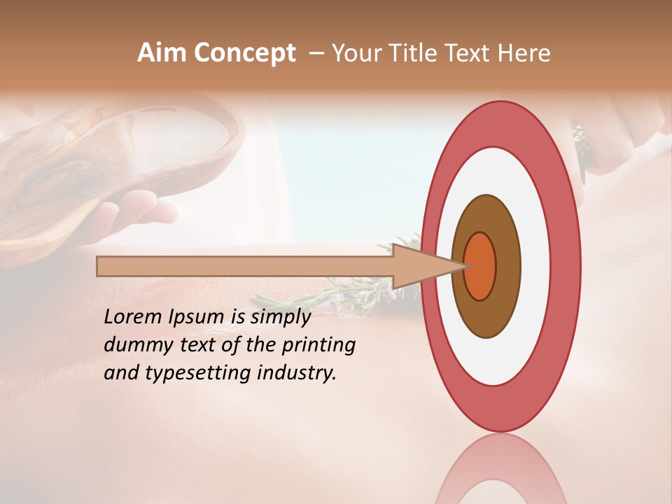 Massaging People Alternative PowerPoint Template