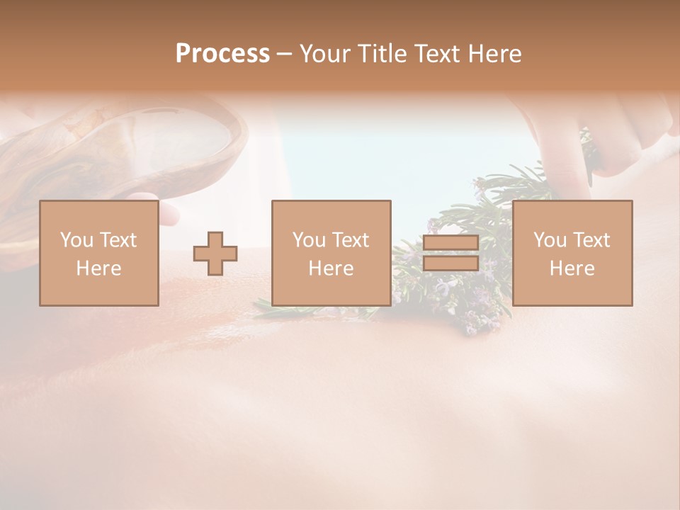 Massaging People Alternative PowerPoint Template