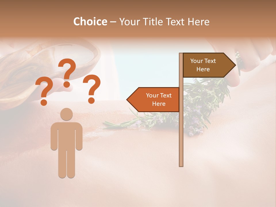 Massaging People Alternative PowerPoint Template