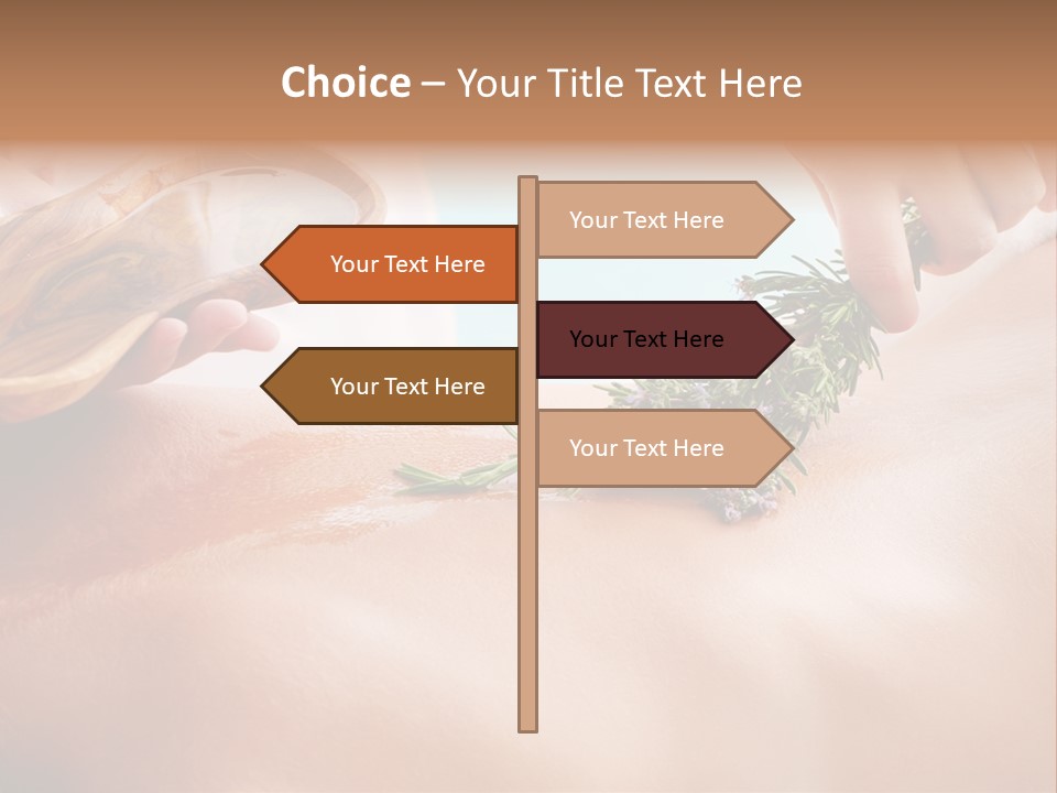 Massaging People Alternative PowerPoint Template