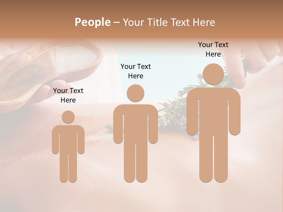 Massaging People Alternative PowerPoint Template