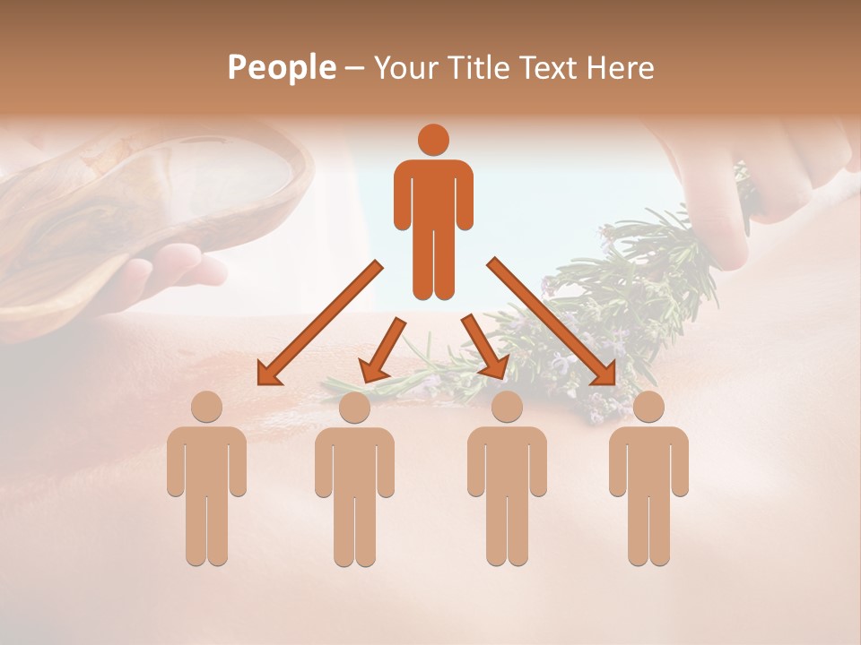 Massaging People Alternative PowerPoint Template