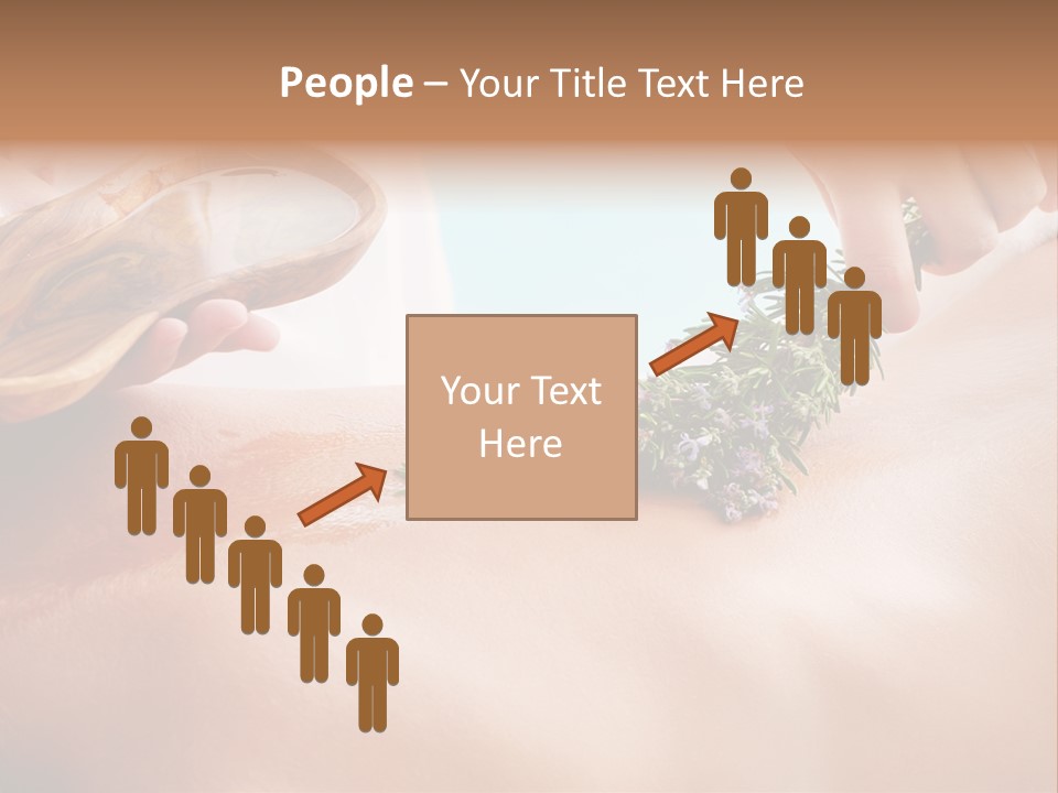 Massaging People Alternative PowerPoint Template