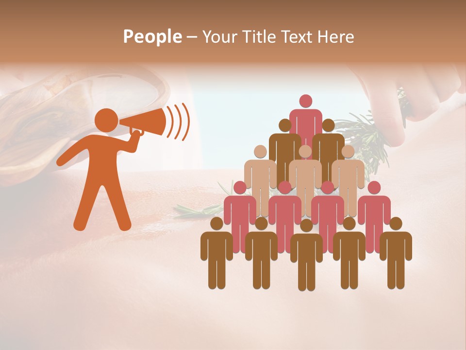 Massaging People Alternative PowerPoint Template