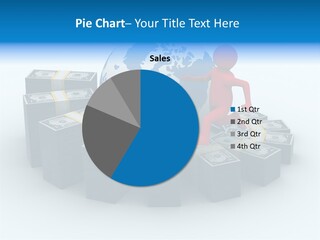 Human Globe Chart PowerPoint Template