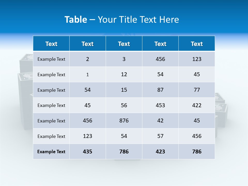 Human Globe Chart PowerPoint Template