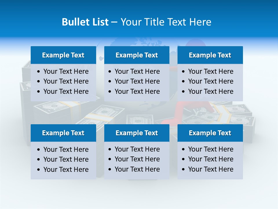 Human Globe Chart PowerPoint Template