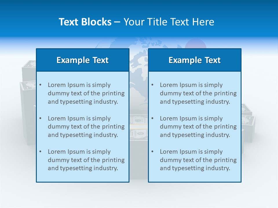 Human Globe Chart PowerPoint Template