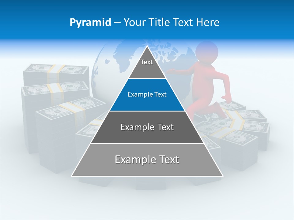 Human Globe Chart PowerPoint Template