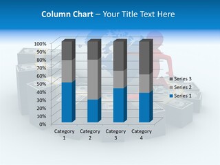 Human Globe Chart PowerPoint Template