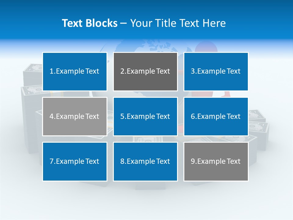 Human Globe Chart PowerPoint Template
