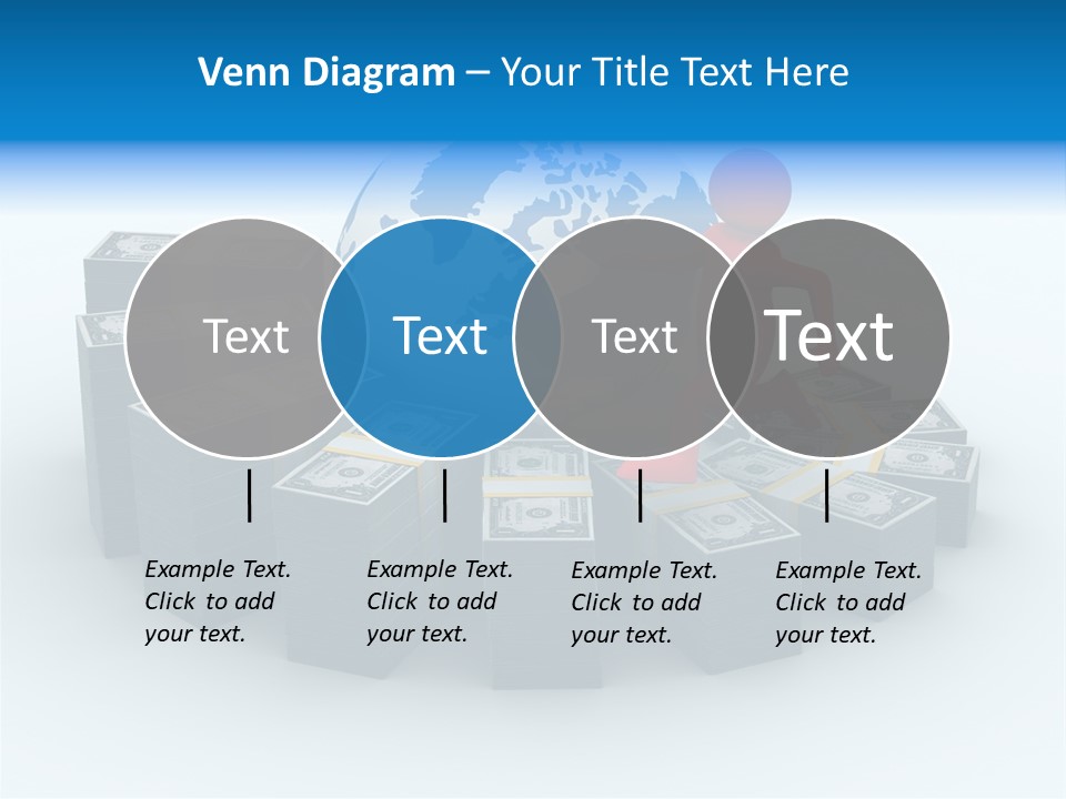 Human Globe Chart PowerPoint Template