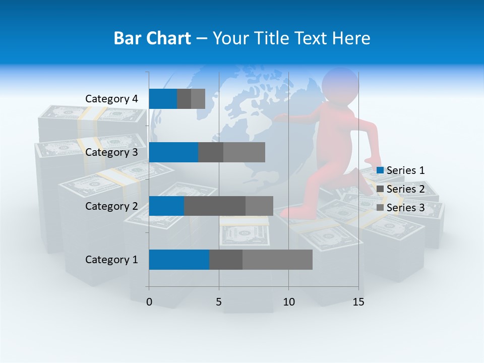 Human Globe Chart PowerPoint Template