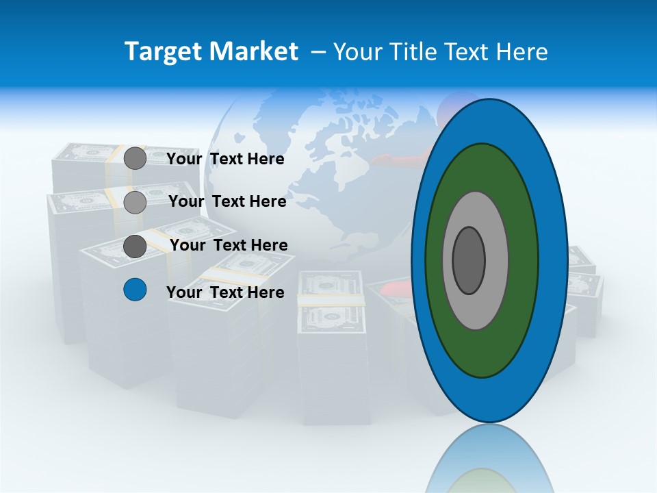 Human Globe Chart PowerPoint Template
