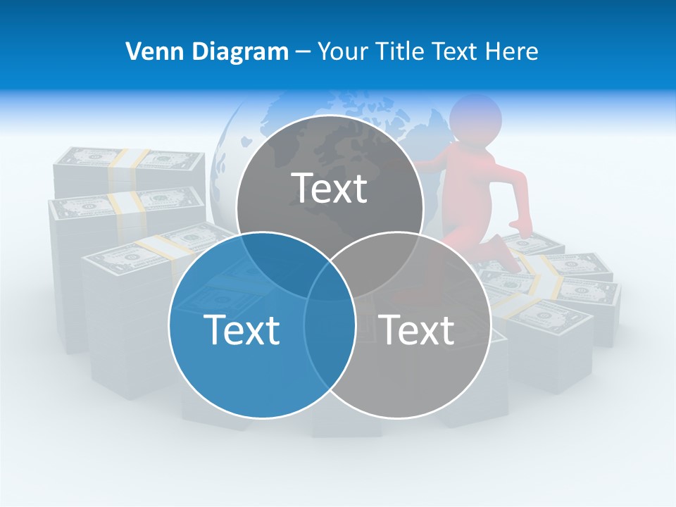 Human Globe Chart PowerPoint Template