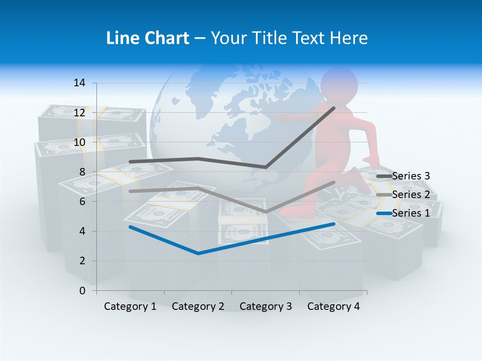 Human Globe Chart PowerPoint Template
