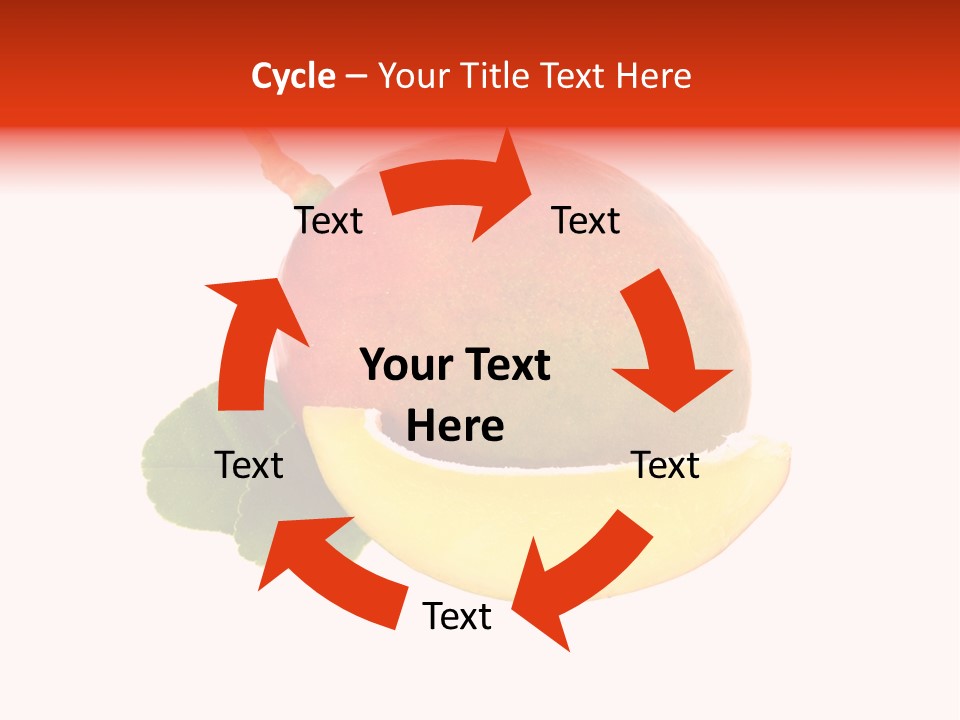 Part Green Juicy PowerPoint Template
