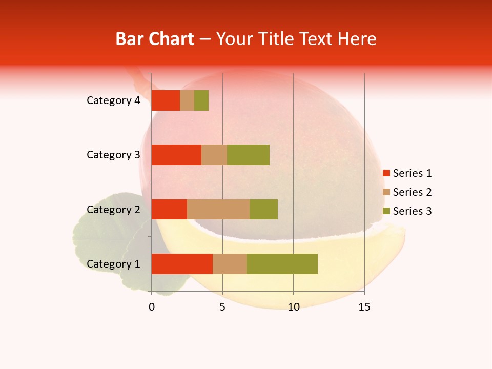 Part Green Juicy PowerPoint Template