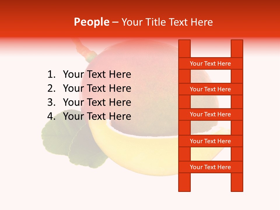 Part Green Juicy PowerPoint Template