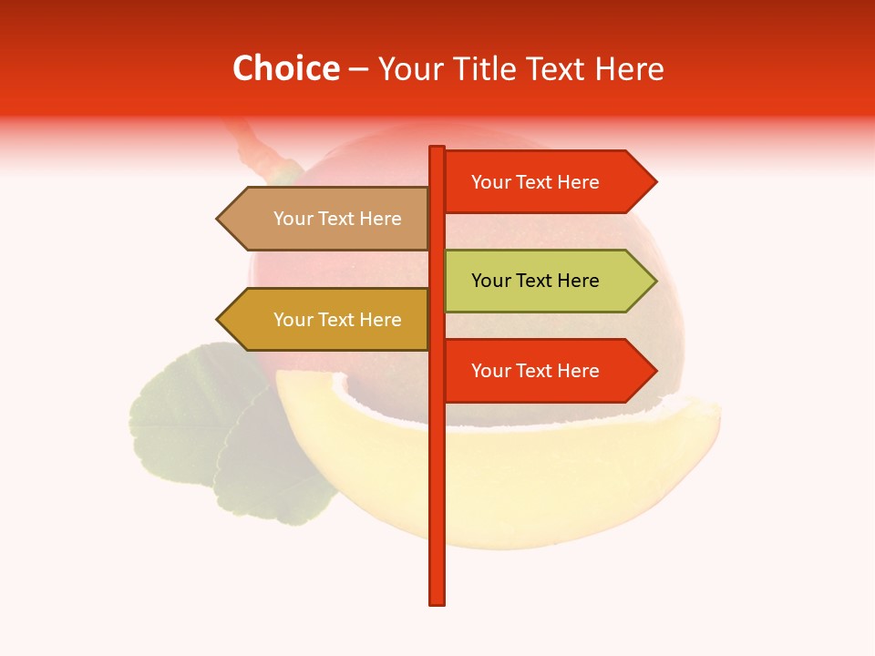 Part Green Juicy PowerPoint Template