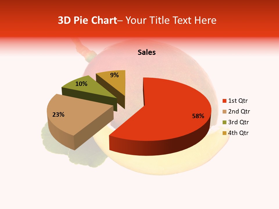 Part Green Juicy PowerPoint Template