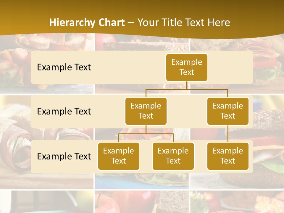 Food Meal Wrap PowerPoint Template